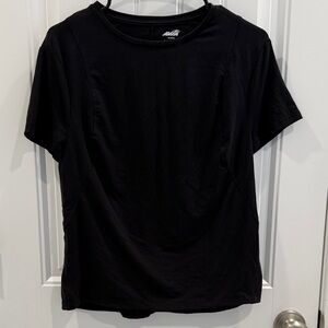 Avia Black Short Sleeve Crew Tee